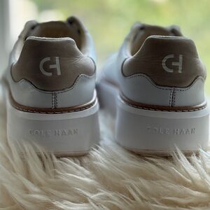 Cole Haan White Casual Sneakers